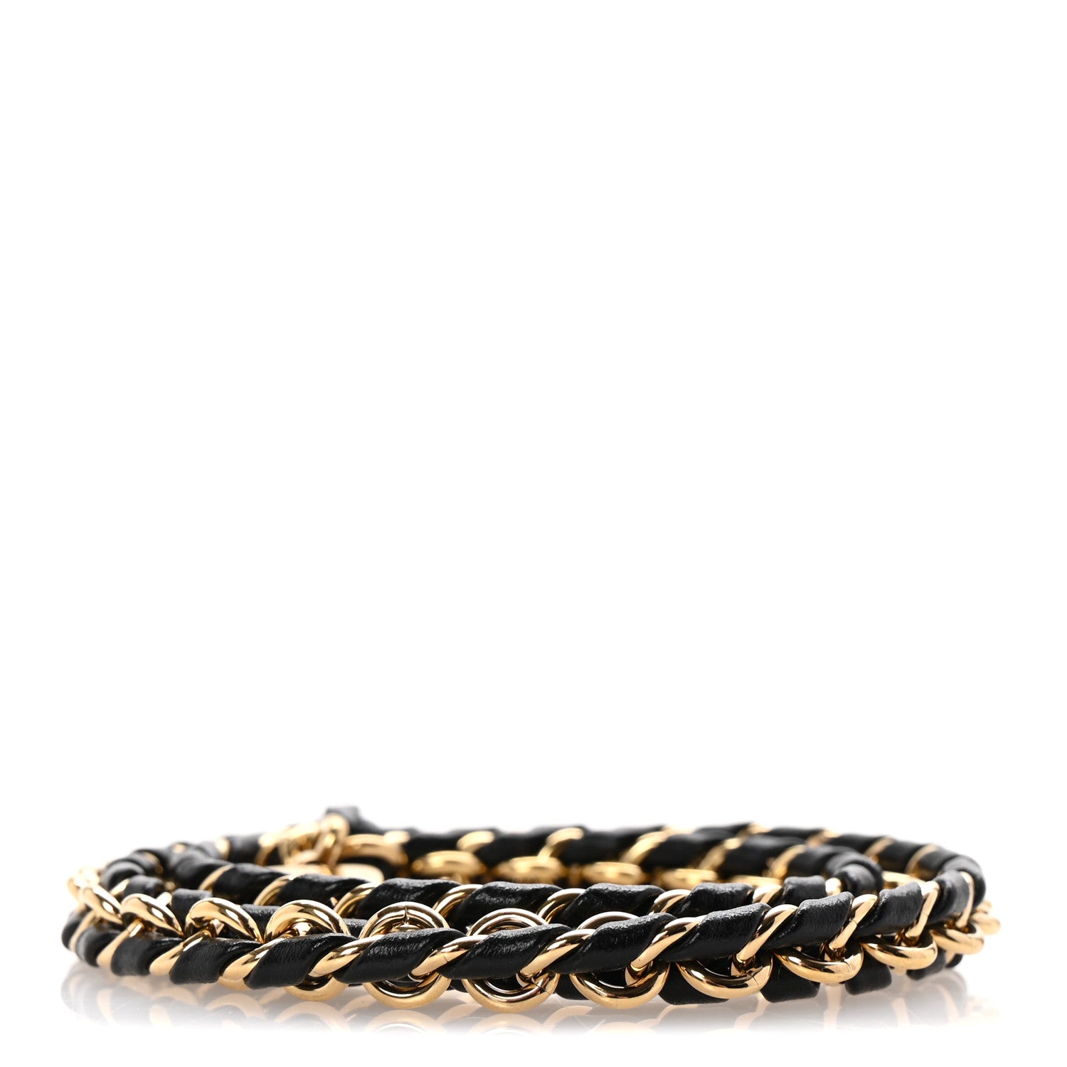 Louis Vuitton Calfskin Multi Pochette Chain Shoulder Strap Black Gold 2 of 4