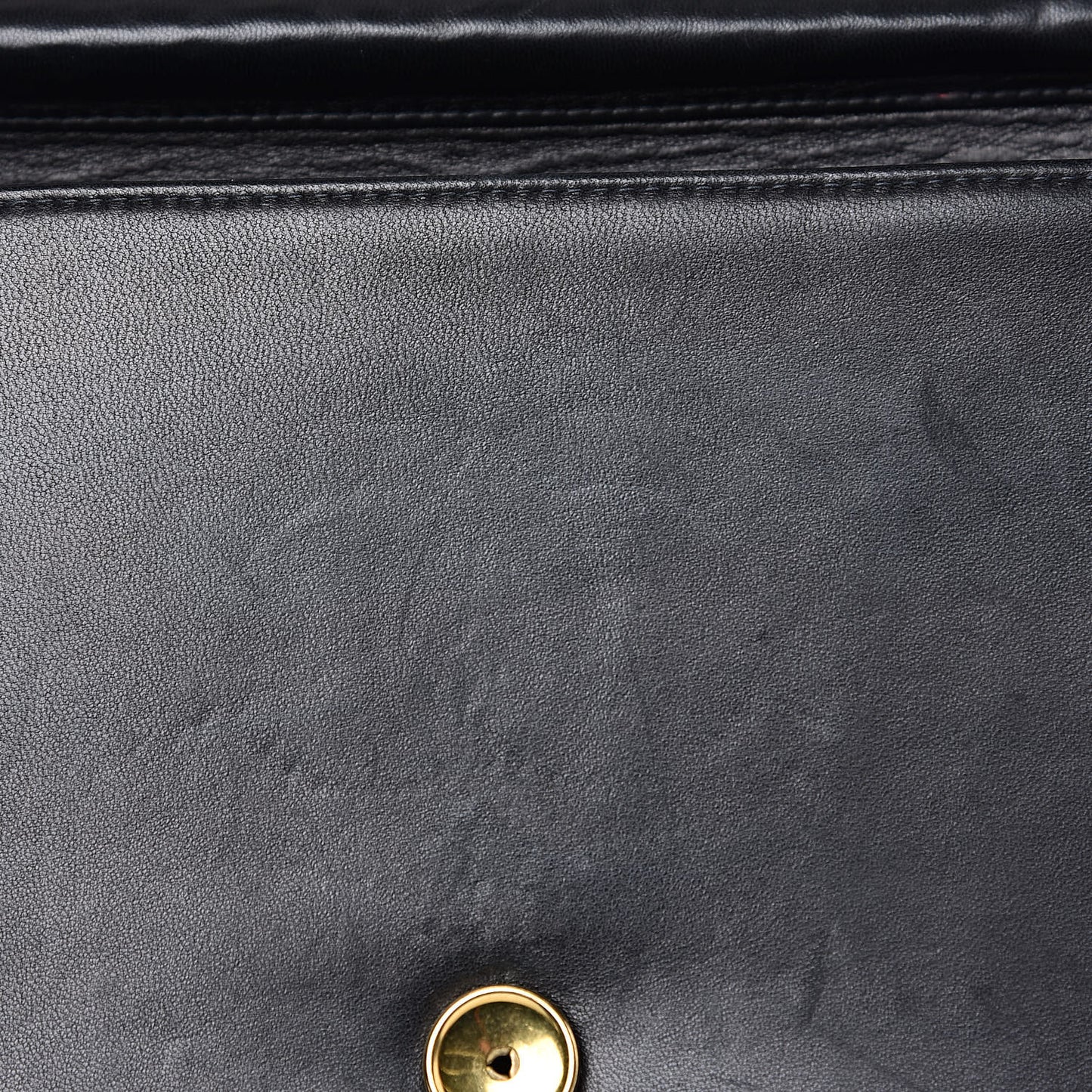 Lambskin Quilted Small Single Flap Bag Black