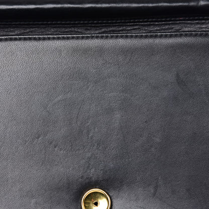 Chanel Lambskin Quilted Small Single Flap Bag Black 13 of 17