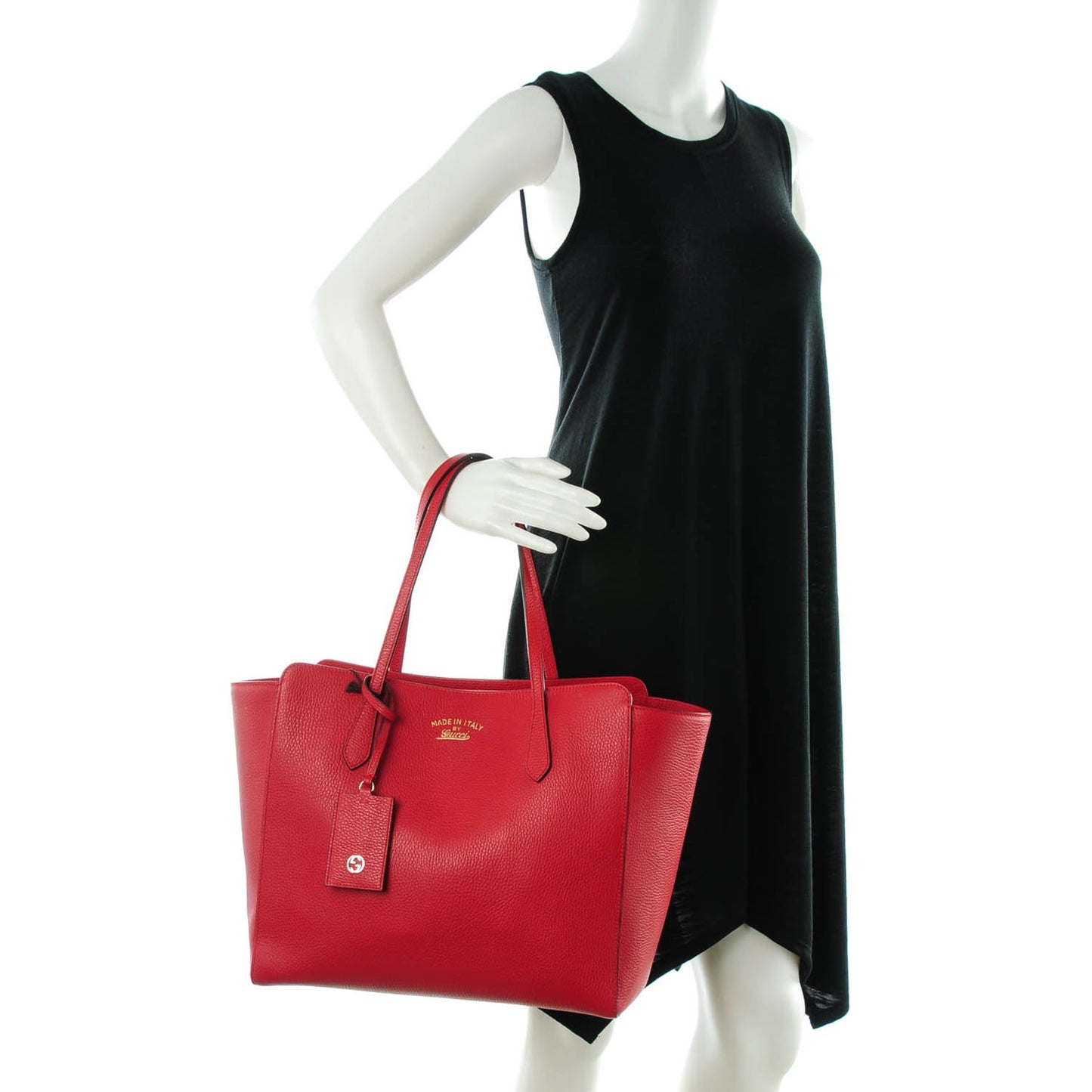 Dollar Calfskin Medium Swing Tote Oxidation
