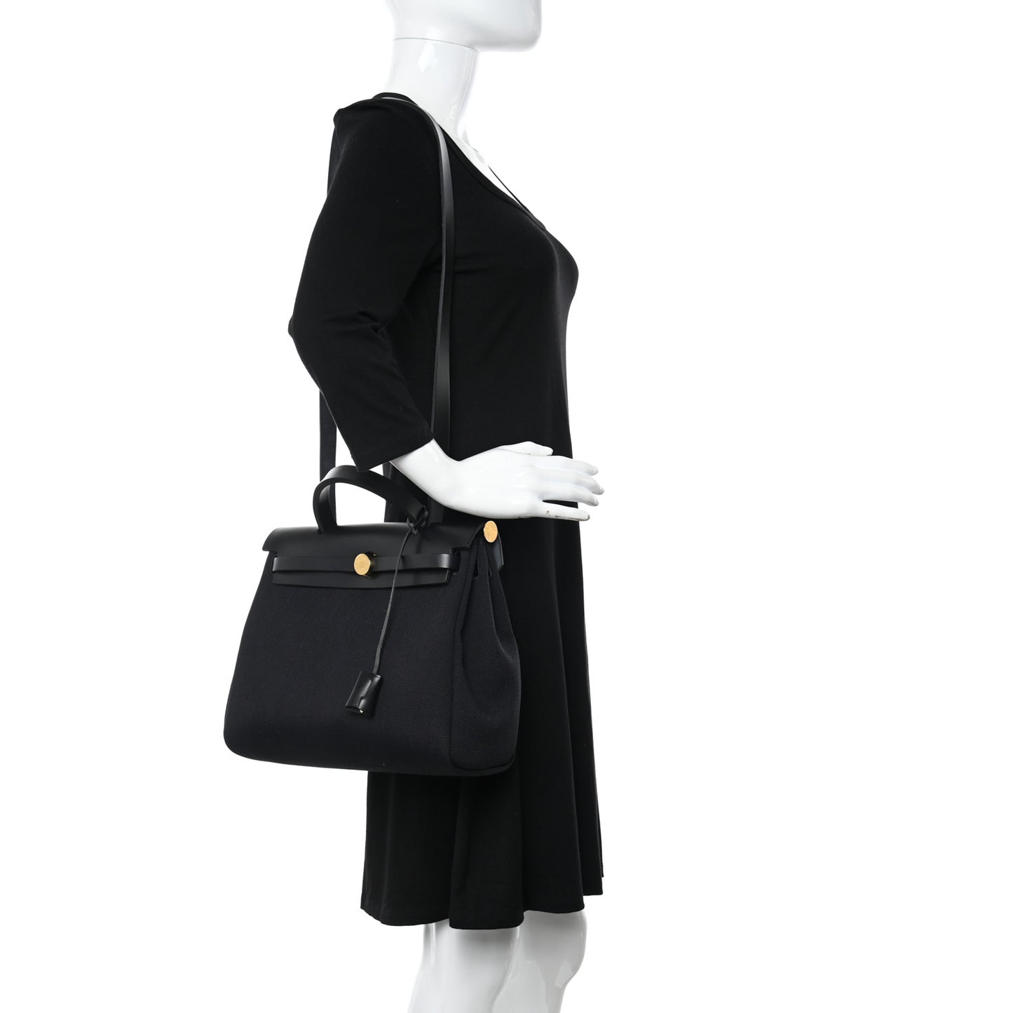 Military Toile Vache Hunter Herbag Zip Retourne 31 PM Bleu Marine Black