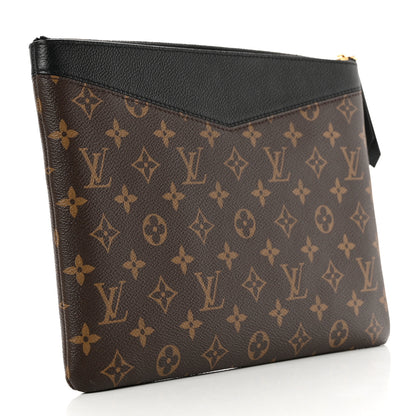 Louis Vuitton Monogram Daily Pouch Black 3 of 7