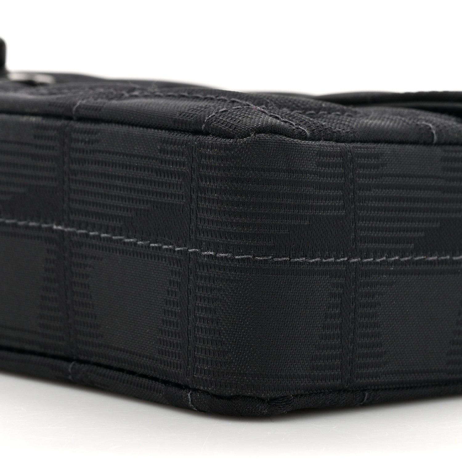 Chanel Nylon Travel East West Flap Black 9 of 12