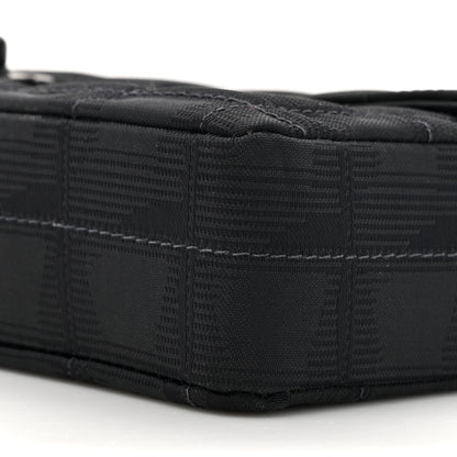 Chanel Nylon Travel East West Flap Black 9 of 12