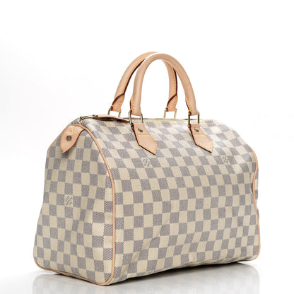 Louis Vuitton Damier Azur Speedy 30 3 of 7