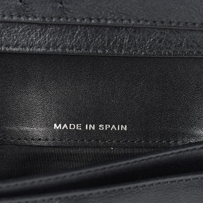 Chanel Patent Quilted Brilliant Zipped Pocket Wallet Black 8 of 13