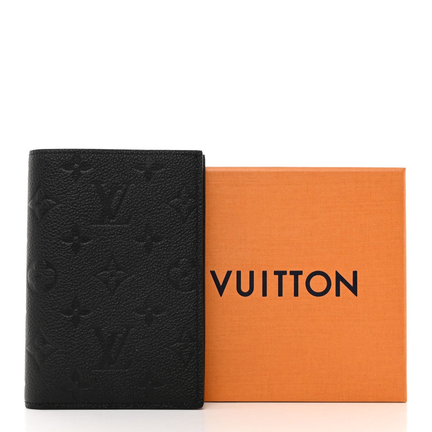 Louis Vuitton Empreinte Monogram Passport Cover Black 3 of 7