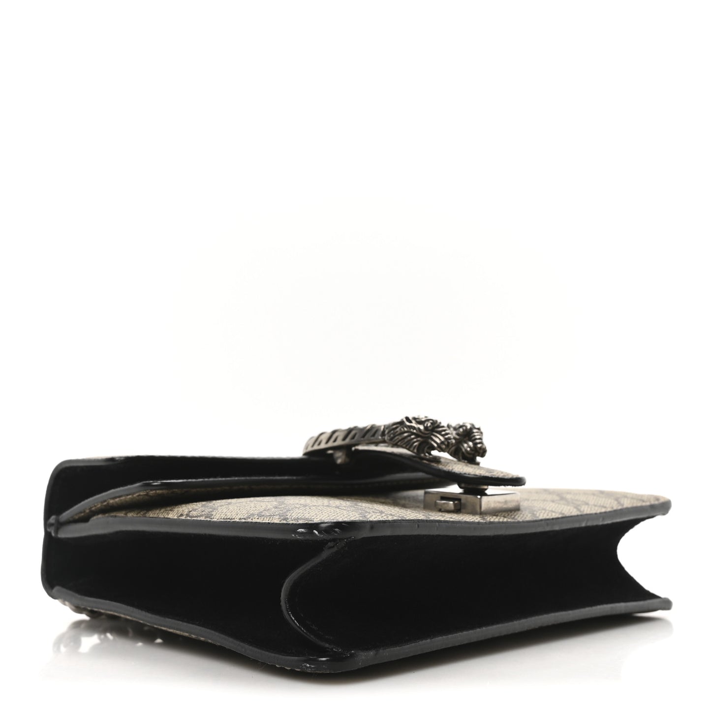 GG Supreme Monogram Mini Dionysus Shoulder Bag Black