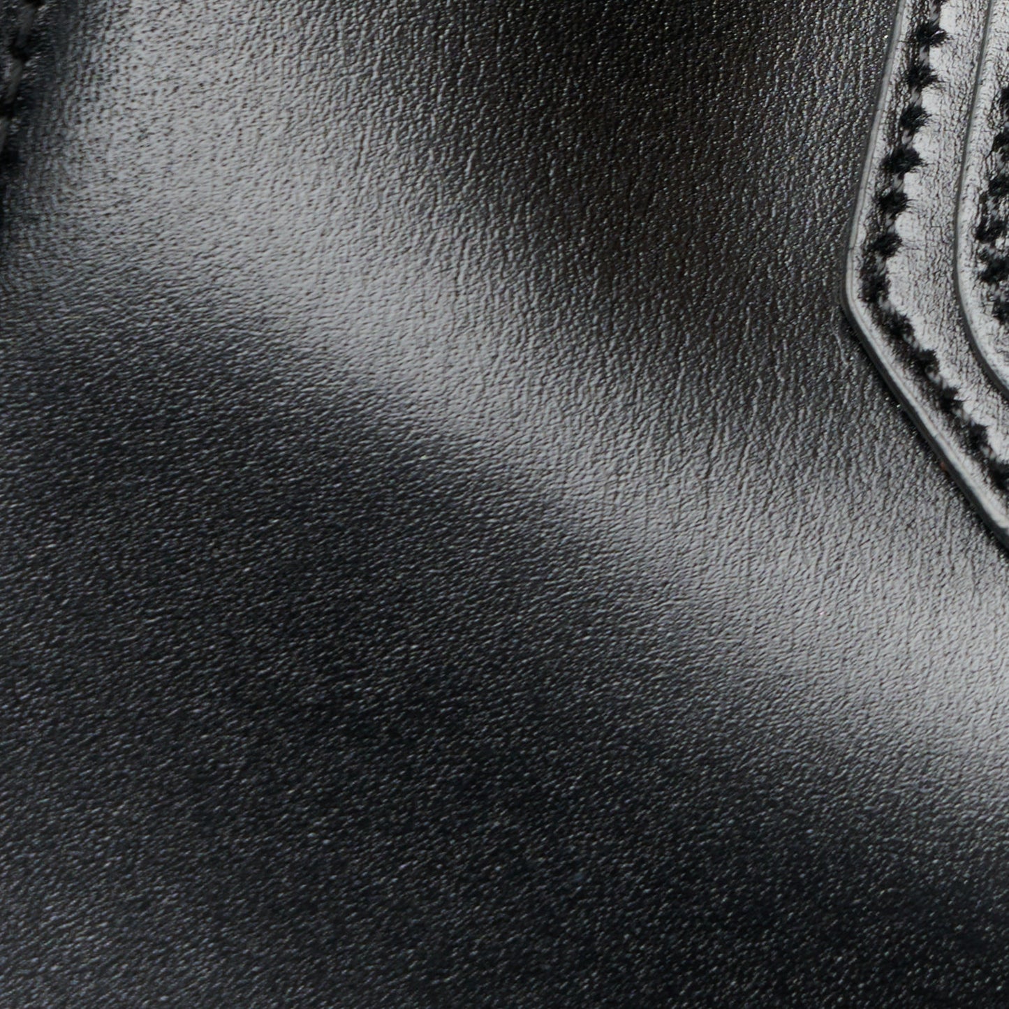 Shiny Lord Calfskin Medium Antigona Black