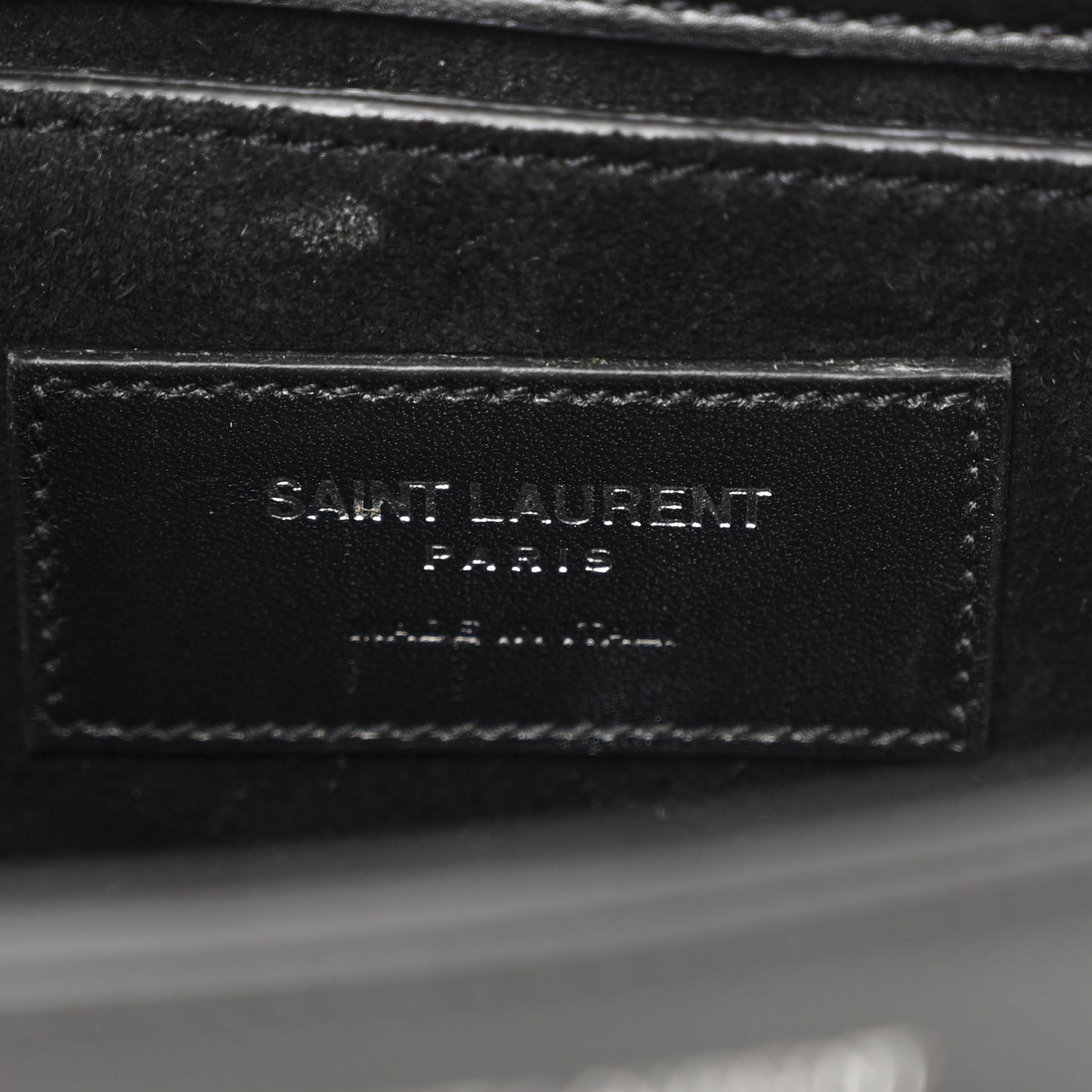 Smooth Calfskin Small Monogram Université Shoulder Bag Black