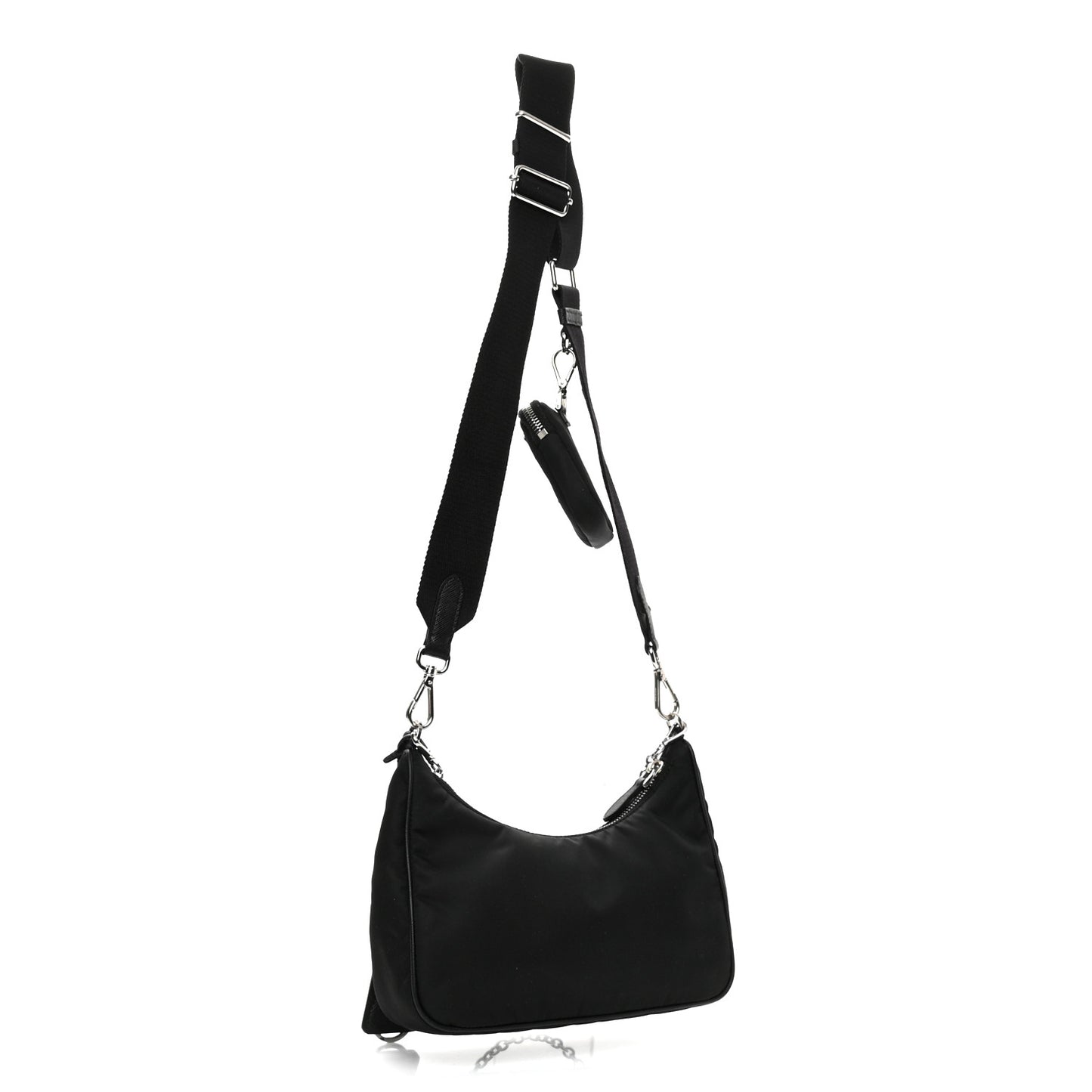 Nylon Re-Edition 2005 Shoulder Bag Black