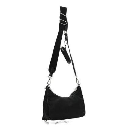 Prada Nylon Re-Edition 2005 Shoulder Bag Black 3 of 9