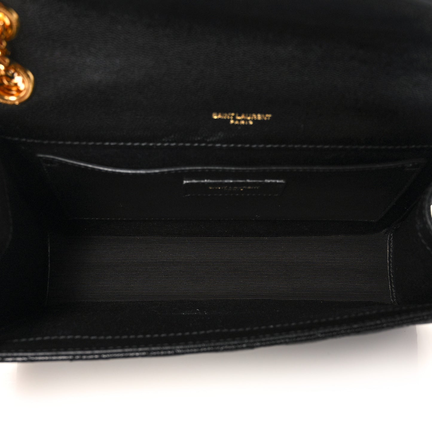 Grain De Poudre Textured Mixed Matelasse Triquilt Medium Monogram Satchel Black