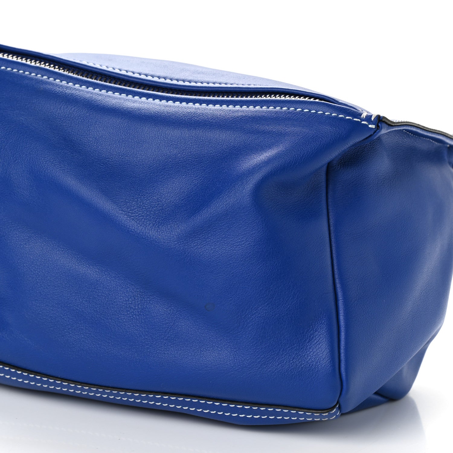 Givenchy Calfskin Small Pandora Logo Strap Blue 10 of 10