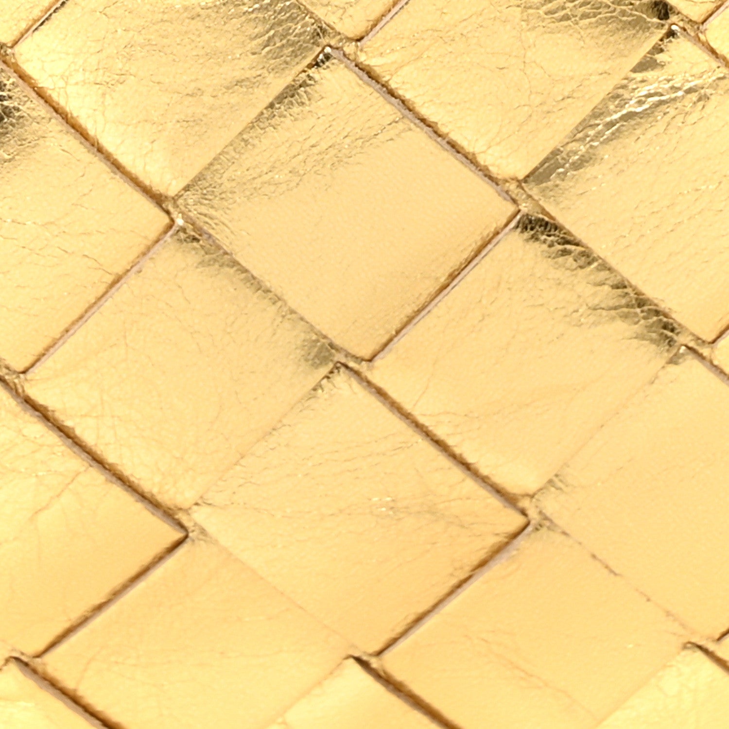 Bottega Veneta Metallic Nappa Intrecciato Mini Jodie Gold 7 of 9