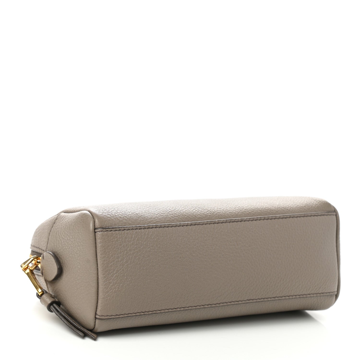 Prada Vitello Daino Cosmetic Pouch Argilla 4 of 9