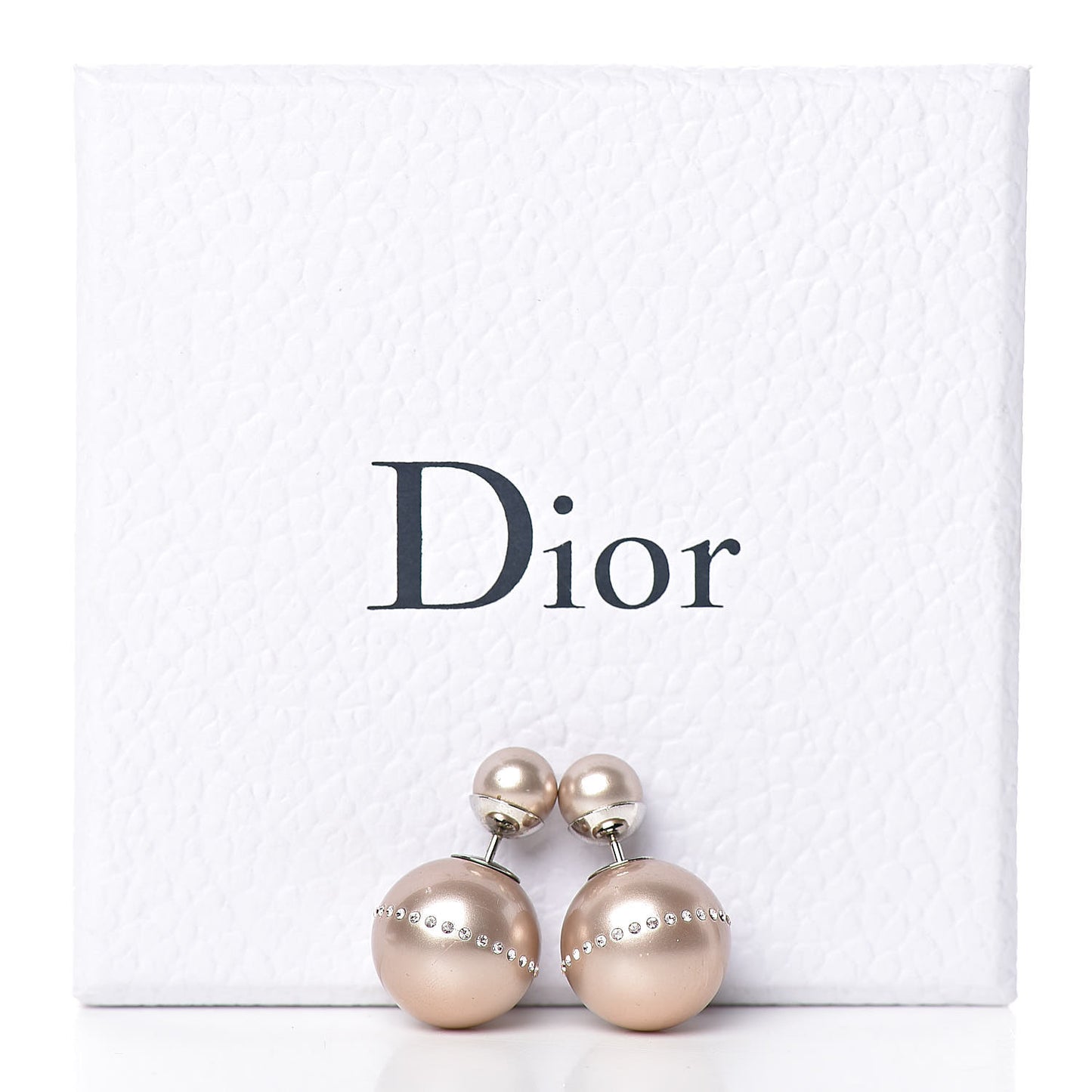 Crystal Mise En Dior Tribal Earrings Pink