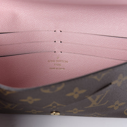 Louis Vuitton Monogram Jeanne Wallet Rose Ballerine 7 of 8