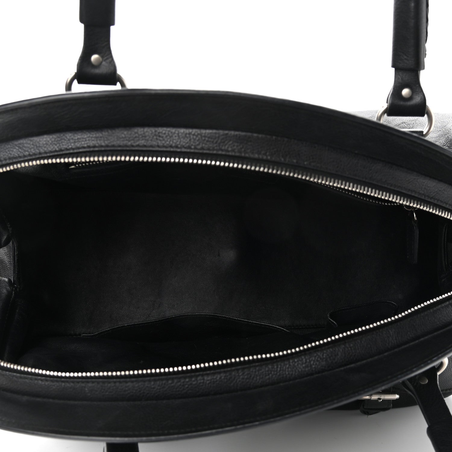 Christian Dior Calfskin My Dior Satchel Black 4 of 9