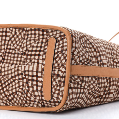 MCM Visetos Medium Liz Reversible Shopper Tote Cognac 13 of 14