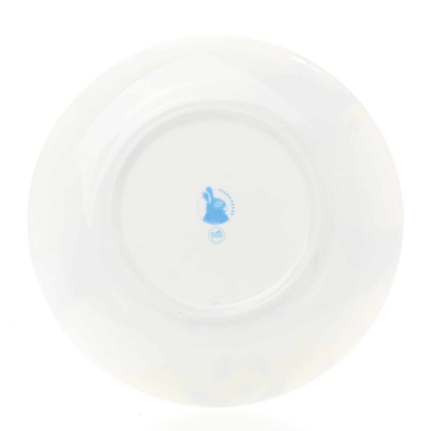 Porcelain Passe-Passe Dessert Plate