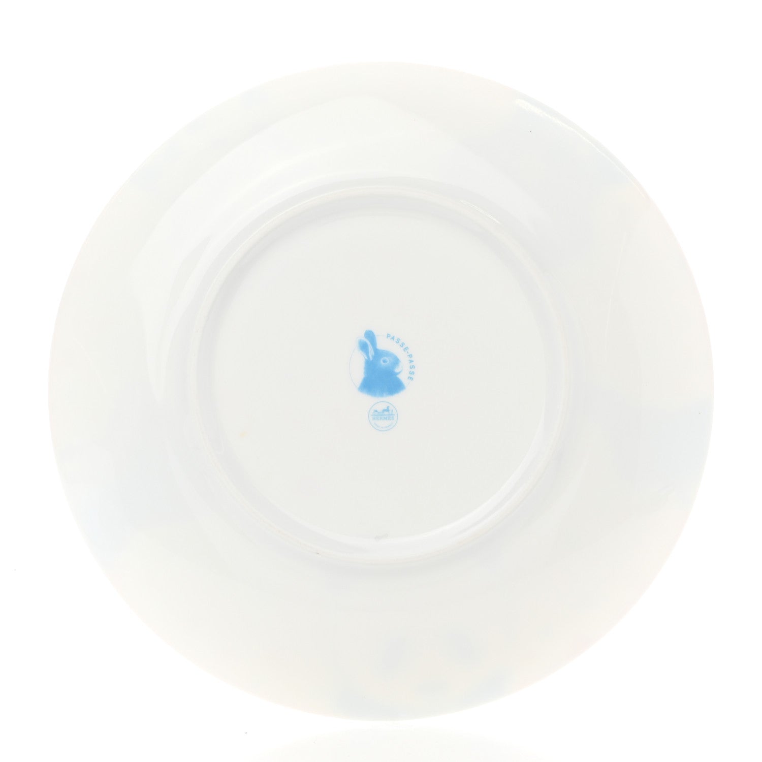 Hermes Porcelain Passe-Passe Dessert Plate 3 of 7