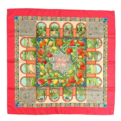 Hermes Silk Les Jardins D'Andalouise Scarf 90 1 of 5