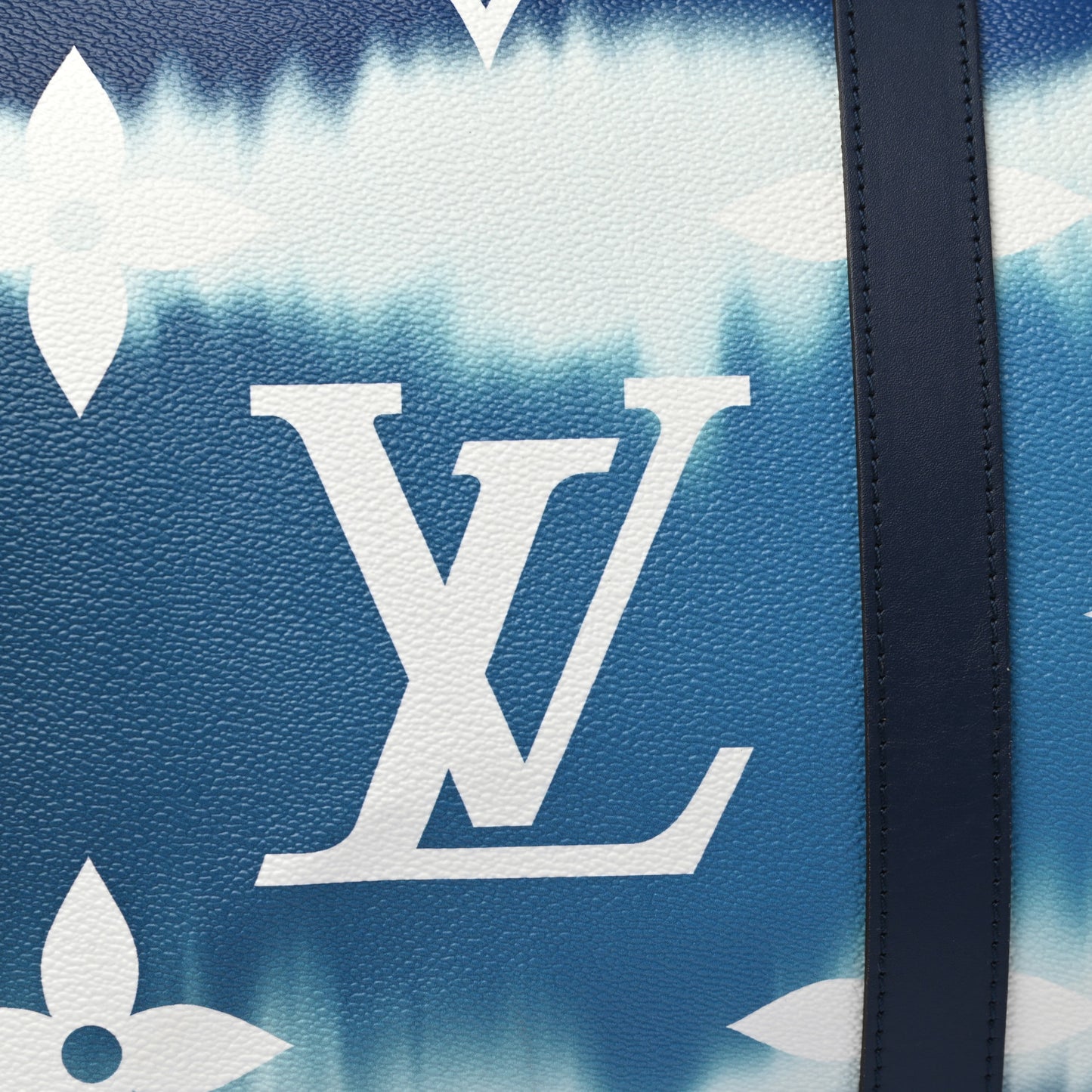 Monogram Escale Keepall Bandouliere 50 Blue