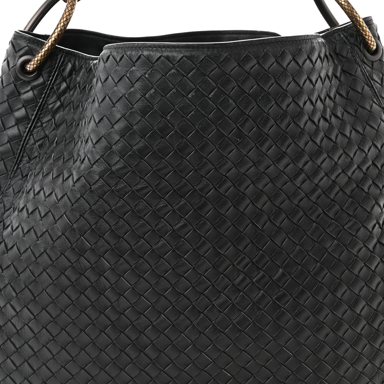 Bottega Veneta Nappa Intrecciato Medium Loop Black 8 of 14