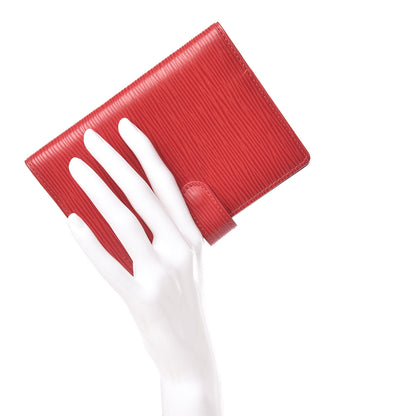 Louis Vuitton Epi Small Ring Agenda Cover Rouge 2 of 7