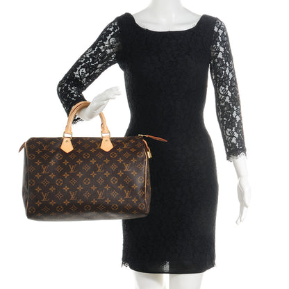 Louis Vuitton Monogram Speedy 35 2 of 8
