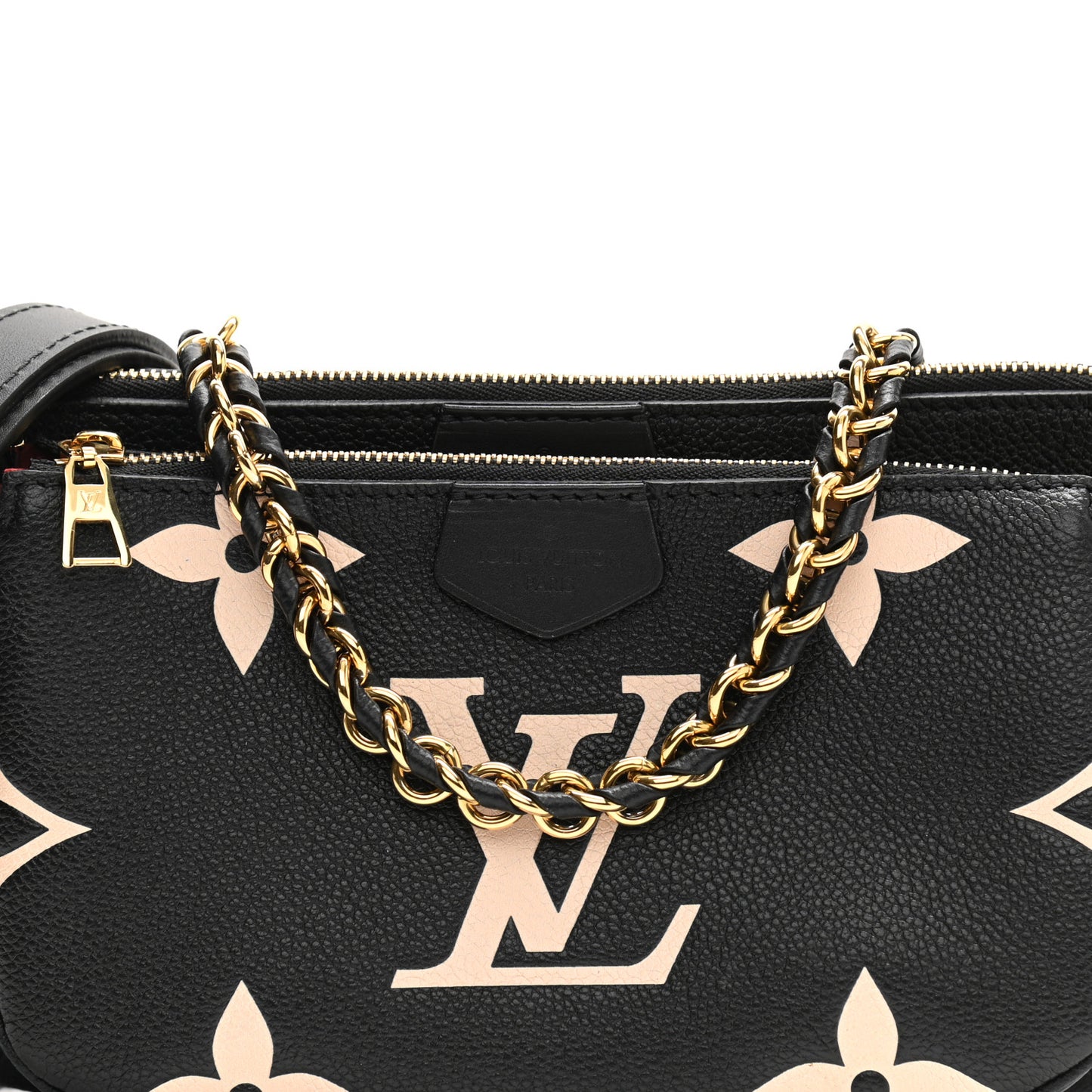Empreinte Monogram Giant Multi Pochette Accessories Black Beige