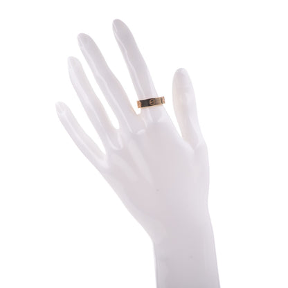 Cartier 18K Yellow Gold 5.5mm LOVE Ring 55 7.25 2 of 4