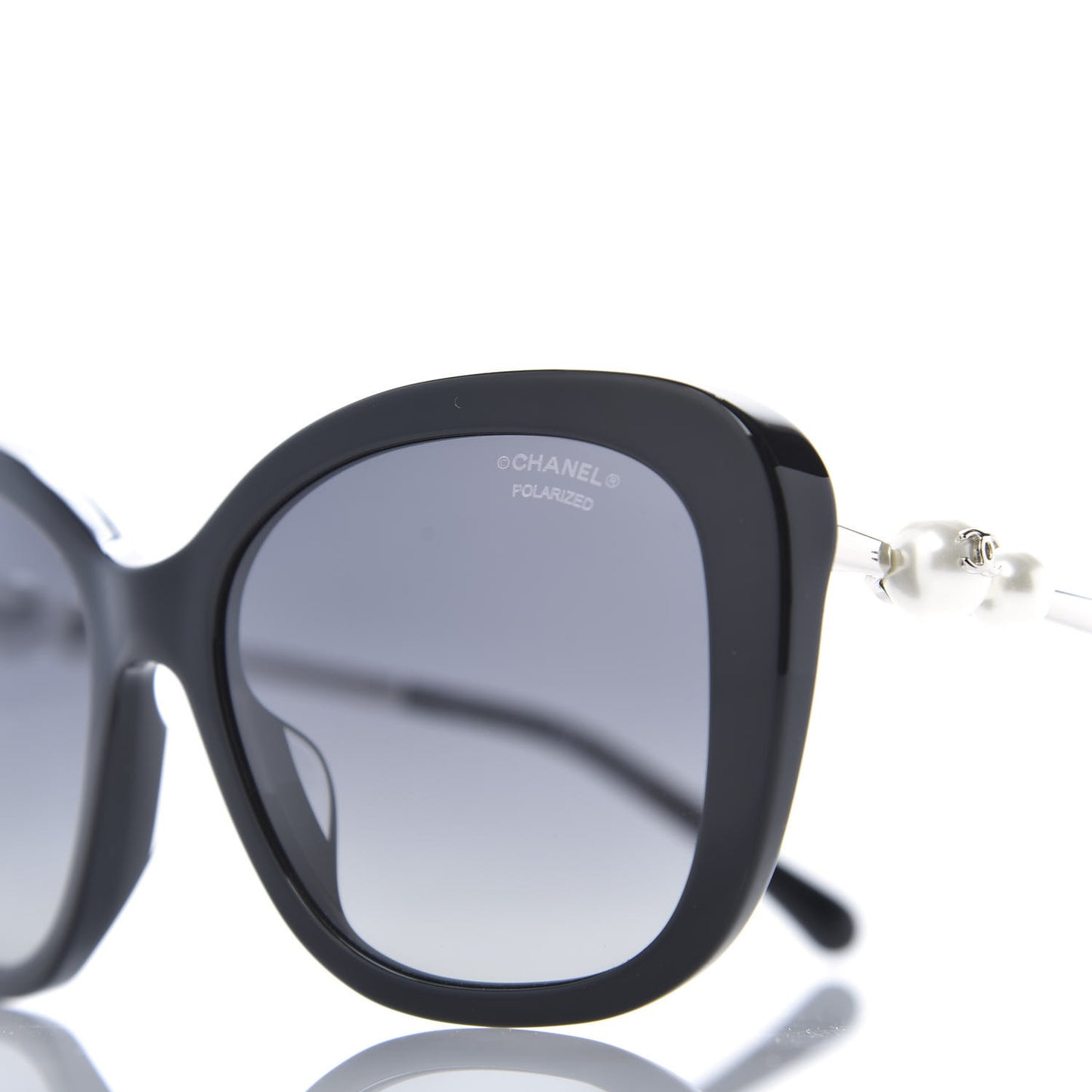 Pearl Square Polarized Sunglasses 5427-H Black