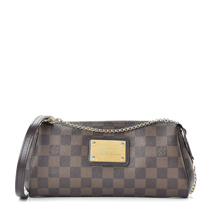 Louis Vuitton Damier Ebene Eva Clutch 1 of 12