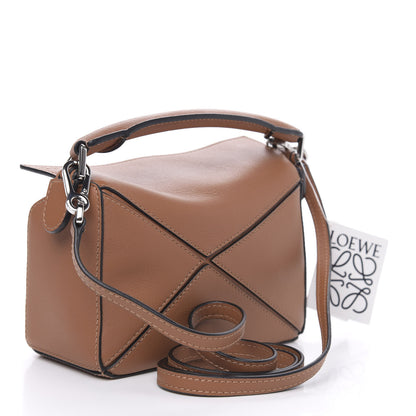 Loewe Calfskin Mini Puzzle Bag Tan 4 of 10