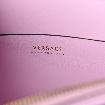 Versace Calfskin Medusa Stud Tribute Tote Pink 6 of 9