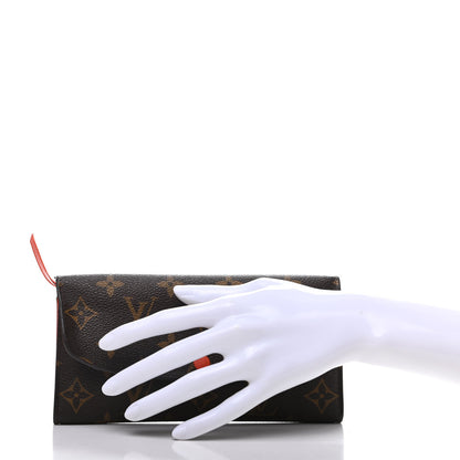 Louis Vuitton Monogram Emilie Wallet Piment 2 of 6