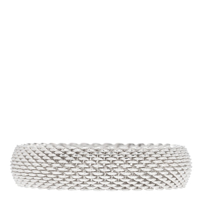 Tiffany Sterling Silver Somerset Mesh Bracelet 1 of 3