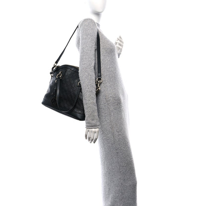 Gucci Guccissima Medium Top Handle Bag Black 3 of 10