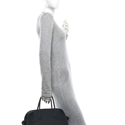 The Row Matte Grained Calfskin Soft Margaux 15 Black 2 of 9