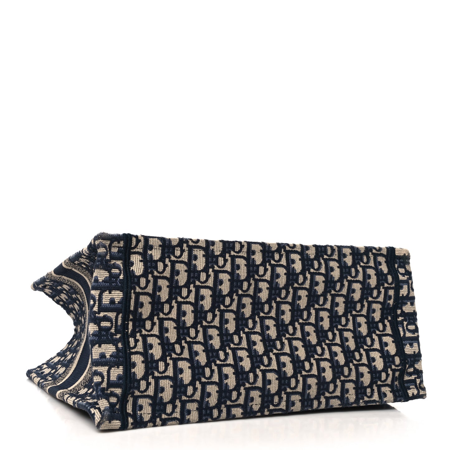 Oblique Medium Book Tote Blue Multicolor