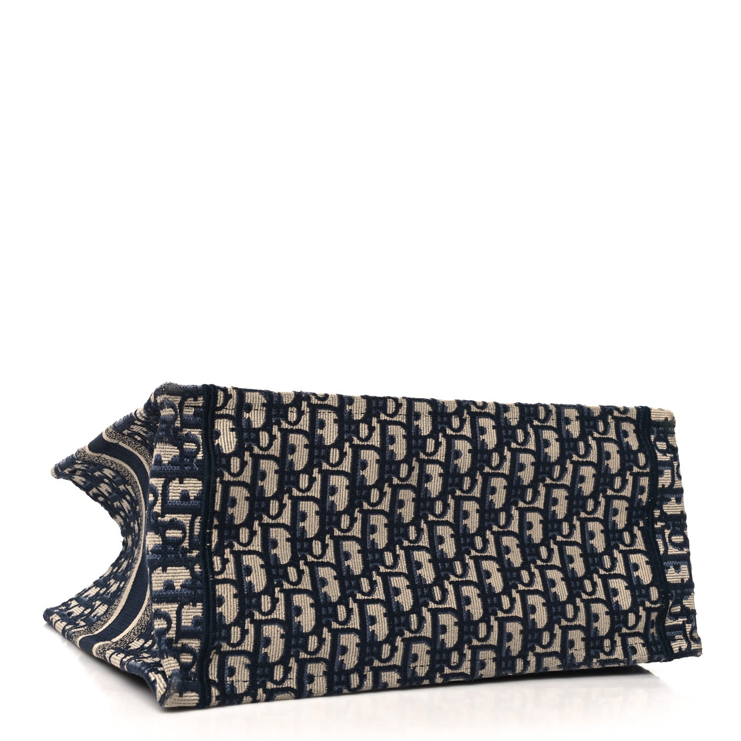 Christian Dior Oblique Medium Book Tote Blue Multicolor 4 of 12