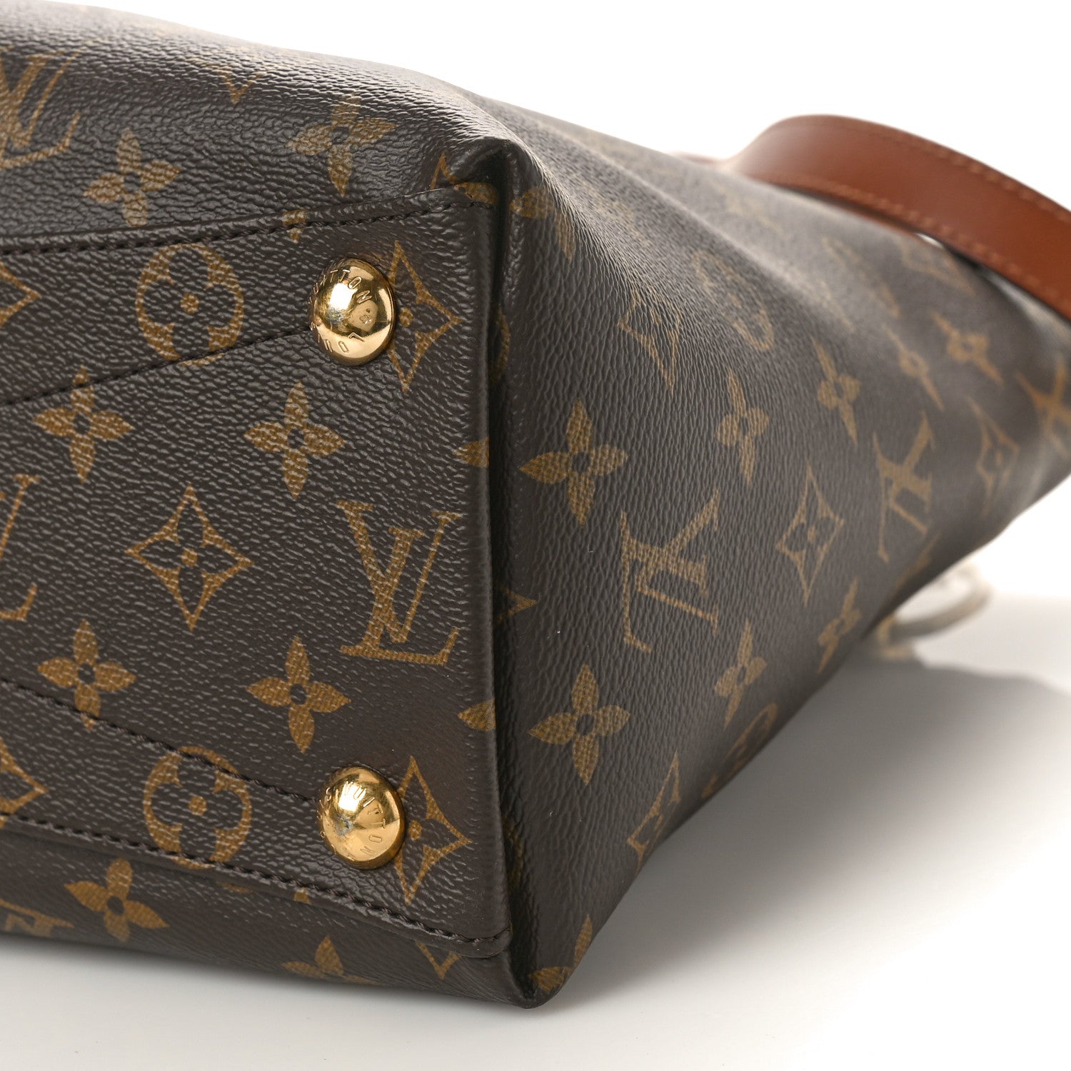 Louis Vuitton Monogram V Tote MM Black 8 of 8