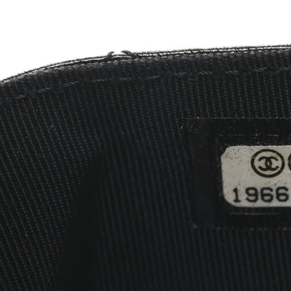 Chanel Shiny Calfskin Quilted Reissue Flap Card Holder Black 6 of 8