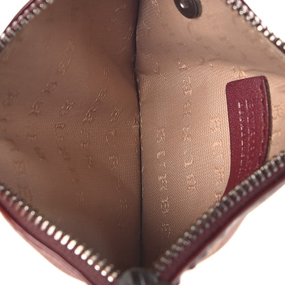 Burberry Nova Check Heart Coin Case Berry Red 5 of 8