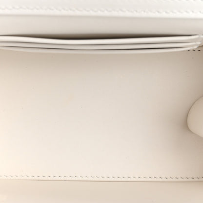 Chanel Caviar Quilted Small Vanity Case With Chain White 5 of 9