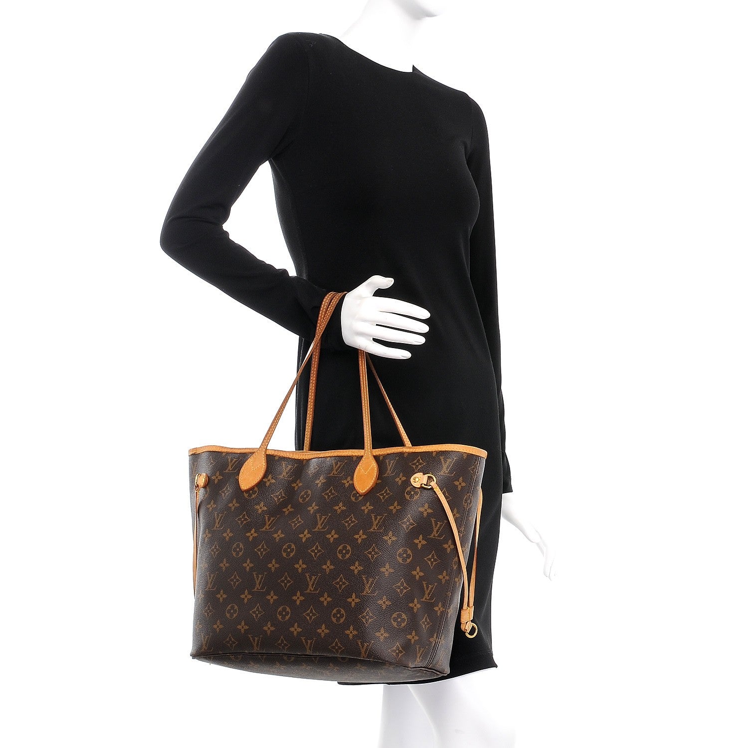 Louis Vuitton Monogram Neverfull MM 2 of 7