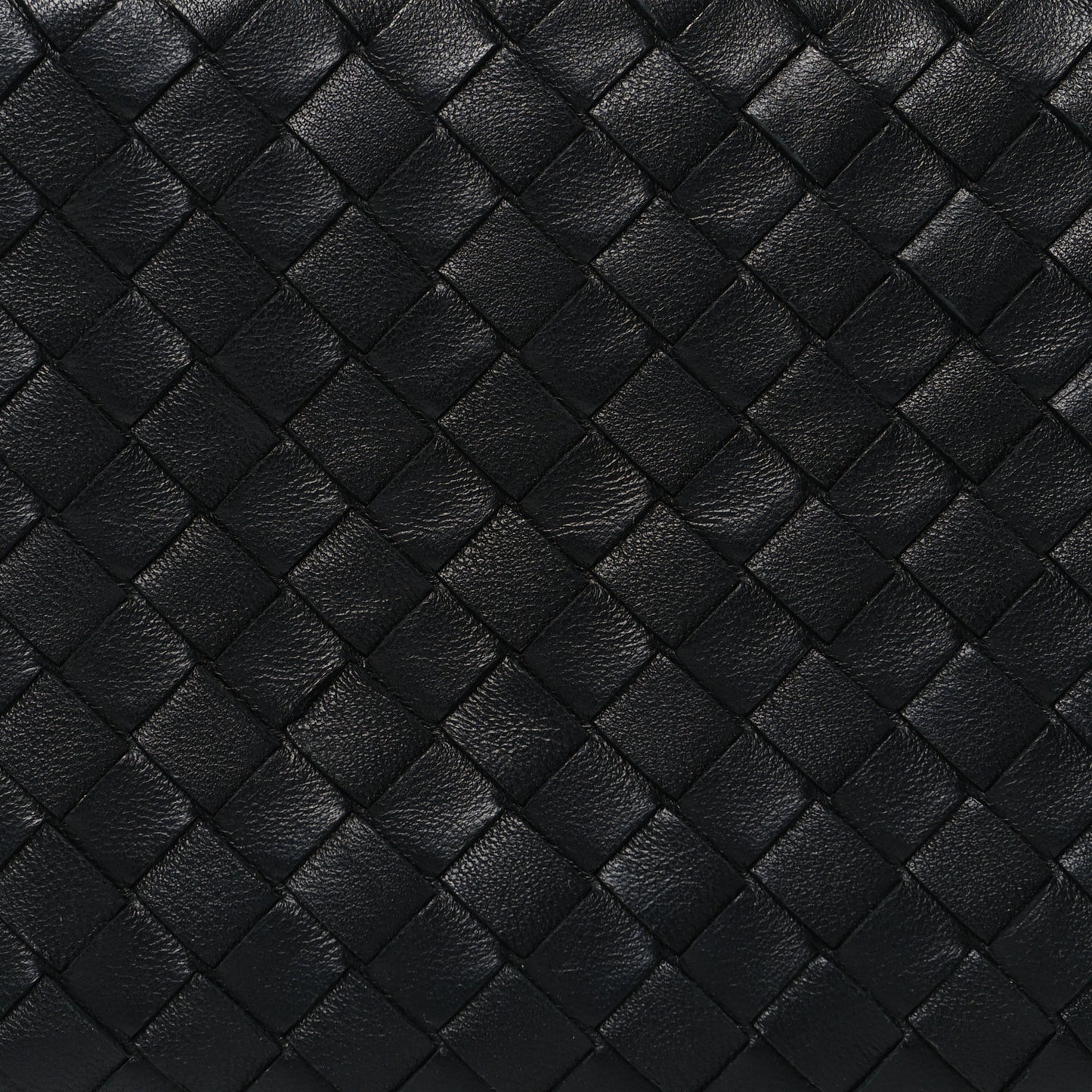 Nappa Intrecciato Belt Bag Black