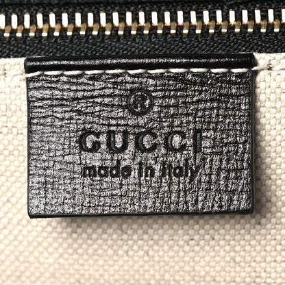 Gucci Azalea Calfskin Tri-Color Horsebit 1955 Shoulder Bag Mystic White Sun Oil Black 6 of 11